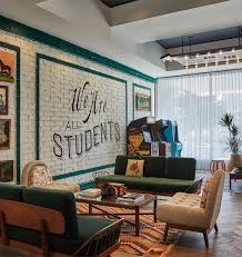 Front Lobby Sitting Area At Graduate Lincoln Coffee Shop Interior Design Coffee Shop Decor Cafe Interior Design