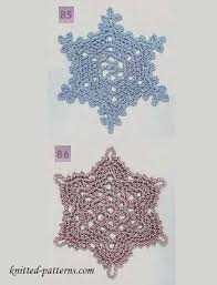 Free Crochet Patterns And Charts Snowflakes