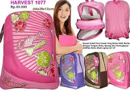 Beban isi tas yang cukup berat tentu. Tas Laptop Ransel Wanita Harvest 1077 Kreanik Outdoor Tas Gunung Tas Laptop Tas Ransel Carrier Backpack