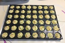 Bouchees Apero Aux Courgettes Version Chevre Ou Version Bacon Chez Vanda Bouchees Apero Courgettes Apero Recette Aperitif