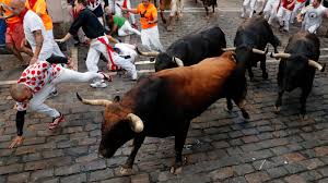 Sanfermines Septimo Encierro De San Fermin Frenetica Y Emocionante Carrera De La Pasmosilla