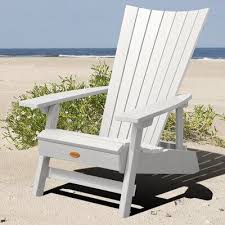 Breakwater Bay Deutsch Plastic Folding Adirondack Chair Color White Beach Adirondack Chairs Adirondack Chair Plastic Adirondack Chairs