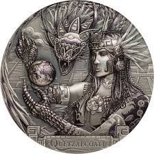 He was a creator god, associated with the wind god (ehecatl) and the planet venus. Cook Islands 2017 Gods Of The World Quetzalcoatl Aztec Feathered Serpent Numiscollect