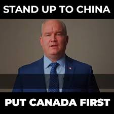 A leger poll of 1,516. Erin O Toole The Truth About The Chinese Regime Facebook