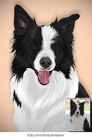 Pop Art Pet Portrait Unique Custom Pet Cartoon Custom Dog Etsy Pop Art Animals Pop Art Pet Portraits Pop Art Dog Portrait