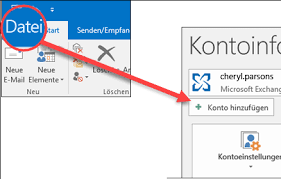 Anleitung einrichtung von outlook 2010 für den netcom mail service schritt 1: Hinzufugen Eines E Mail Kontos Zu Outlook Office Support