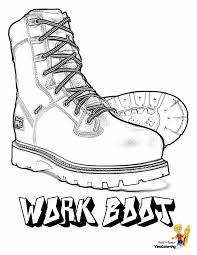 Print Out This Farmer Work Boots Coloring Page Sho Nuff Tell Other Coloring Kids Your Eyeballs Fo Tractor Coloring Pages Tractor Pictures Coloring Pages