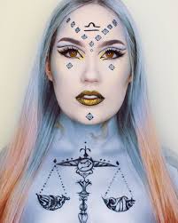 Libra Makeup Zodiac Creative Makeup Crazy Makeup Aesthetic Makeup