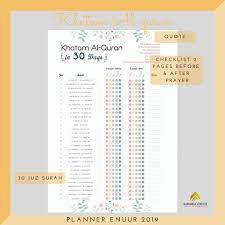 Presenting the noble quran karim قرآن كريم with its proper recitation, translation and transliteration. Khatam Alquran Within 30 Days Jom Khatam Alquran Dalam Masa 30 Hari Tips Mudah Iaitu 2 Muka Surat Sebelum 2 Muka Surat Selepas Quran Quotes Quran Quotes