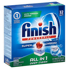 Recommended by more dishwasher brands worldwide (more dishwasher brands recommend finish products worldwide than any other brand. Finish Powerball Fresh Scent All In 1 Automatic Dishwasher Detergent Tabs Shop Dish Soap Detergent At H E B