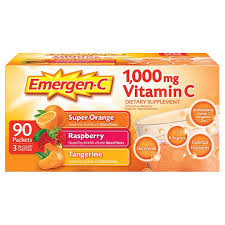 Check spelling or type a new query. Emergen C Vitamin C 1 000 Mg Variety Pack Drink Mix 90 Packets Costco