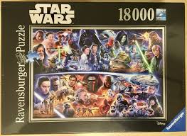 All categories 100 piece puzzle 1000 piece puzzle 1500 piece puzzle 18000 piece puzzle 2000 piece puzzles 300 piece puzzle 3000 piece puzzle 3d puzzle 4000 piece puzzle check out our incredible range of 1000 piece jigsaw puzzles. 18000 Ravensburger Star Wars Galactic Time Travel Rare Puzzles