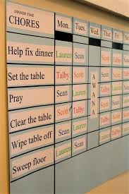 Chore Chart Chore Chart Kids Family Chore Charts Chores