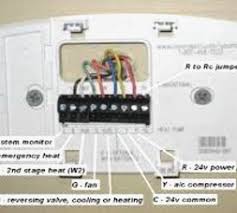 ： th3210d1004： country/region of manufacture: Honeywell Digital Thermostat Wiring Diagram