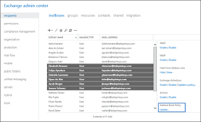 Assign An Address Book Policy To Users In Exchange Online Microsoft Docs