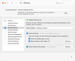 In the music app on your mac, sign in to the itunes store using the same apple id that you used on the first computer. Use Home Sharing To Share Media From A Computer To Other Devices Apple Support