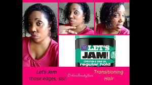 While commercial hair gels are great, a good homemade hair gel will always be a notch up from those. Let S Jam Gel To Control Natural Hair Edges Natural Hair Styles Transitioning Hairstyles Hair Journey