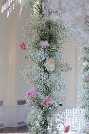 Love The Battenburg Lace Baby S Breath With Touches Of Blush Pink Blush Floral Design Babys Breath Event Design Inspiration