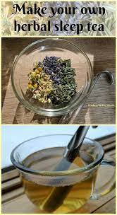 How To Make Herbal Sleep Tea Herbal Teas Recipes Tea Blends Recipes Sleep Tea