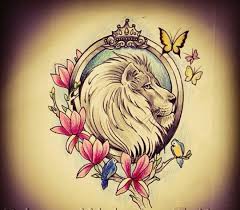 Tattoos of lion's head door flowers are a common addition to many tattoo subjects. Flower Tattoos Lion Tattoo Flowers Crown And Butterflys Flowers Tn Leading Flowers Magazine Daily Beautiful Flowers For All Occasions