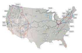 Plan Your Next Big Hike With This Map Of America 39 S Most Loved Long Trails Hiking Map Thru Hiking Hiking Trip