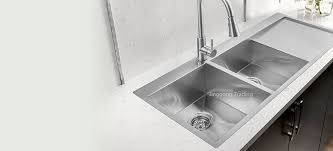 Turning kitchen sinks into centerpieces with stunning hairline brushed texture & crafted from 20% thicker stainless steel. Kitchen Sink Online Sydney Sinks World