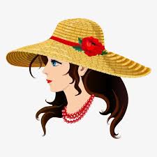 فتاة ترتدي قبعة من القش الناس مثلا شخصيات كرتونية حرف Png والمتجهات للتحميل مجانا Straw Hat Hats Girls Wear