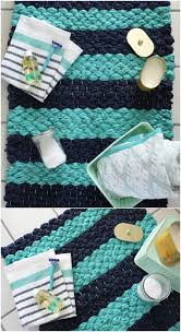 15 Diy Bath Mats That Add Comfort And Style To Your Bathroom Diy Crafts