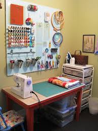 When your small sewing room looks more like a sewing closet, room organization is key to creating a functional sewing station. 15 Small Sewing Spaces That Inspire