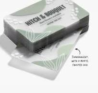 Frosted Business Cards