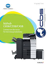 45/45 ppm in black & white and colour. Bizhub C658 C558 C458 Corporate Business Solutions Canada Manualzz