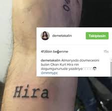Okan Kurt Kizinin Adini Koluna Yazdirdi Magazin Haberleri