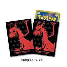 Pokémon TCG Card Sleeves - Charizard (64ct) Black Red Kanto #6 JP Go  4521329365442 | eBay