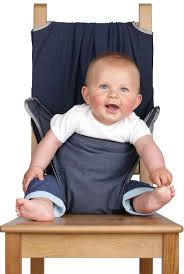 Ditch The High Chair Save Space By Attaching A Totseat To A Regular Dining Chair Traveling With Baby High Chair Baby Fabric