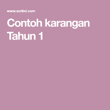 Contoh Karangan Tahun 1 Gaming Logos Language Logos