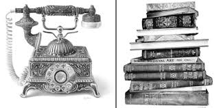 Drawing realistic art demands a lot of patience and practice to gain mastery. Design Stack A Blog About Art Design And Architecture Vintage And Retro Objects In Photo Realistic Drawings