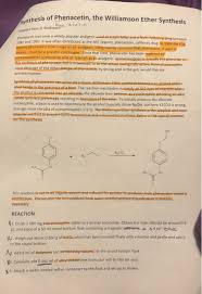 Maybe you would like to learn more about one of these? Synthesis Of Phenacetin The Williamson Ether Chegg Com