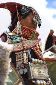 Unique peacock costume in Burang ...