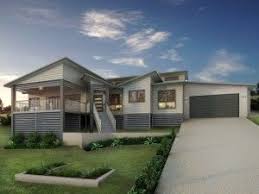 Modern Queenslander Split Level Homes Timber Slat Design Designs For Sloping Blocks Modern House Plans House Design Queenslander House