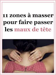 11 Zones A Masser Pour Faire Passer Les Maux De Tete Maux De Tete Astuces Sante Maux De Ventre