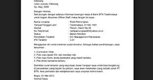 We did not find results for: Contoh Surat Lamaran Kerja Bank Perkreditan Rakyat Contoh Surat