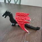 Customized 3D Printed Dragon Figures