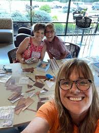 Simple birthday card with corny joke