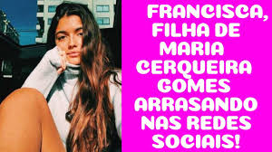 Maria cerqueira gomes e antónio miguel cardoso estão separados. Francisca Filha De Maria Cerqueira Gomes Arrasando Nas Redes Sociais Mania Curiosa Youtube