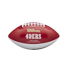 They compete in the national football. Wilson Nfl Peewee Football Team San Francisco 49ers Wtf1523xbsf 22 90