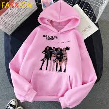 Check spelling or type a new query. Blackpink Jennie Lisa Rose Jisoo Harajuku Hoodie Women Kill This Love Kpop Funny Cartoon Sweatshirt Ullzang Fashion Hoody Female Buy At The Price Of 8 10 In Aliexpress Com Imall Com