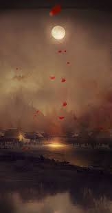古风 底图 背景 海报 楼 汜荩处理去水 background vintage colorful backgrounds watercolor splash