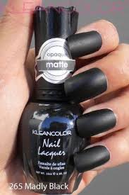 Maybe you would like to learn more about one of these? Buy Kleancolor Nail Polish 265 Madly Black Nail Lacquer Matte Opaque Online In Kuwait B01bjlr934