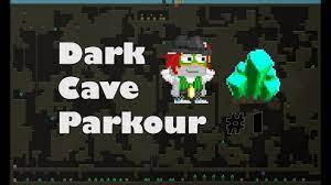 With aqua cave crystal you can use splice these items. Growtopia Build Dark Cave Parkour 1 Aqua Cave Crsytal Youtube