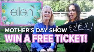 Win A Ticket To The Ellen Show Mother S Day Giveaway Local Lens Seattle King5 Com